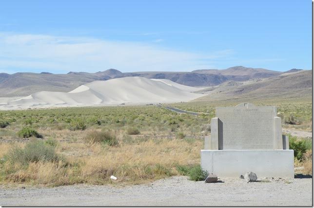 Sand Mountain National Recreation Area is about 24 miles east of Fallon.
