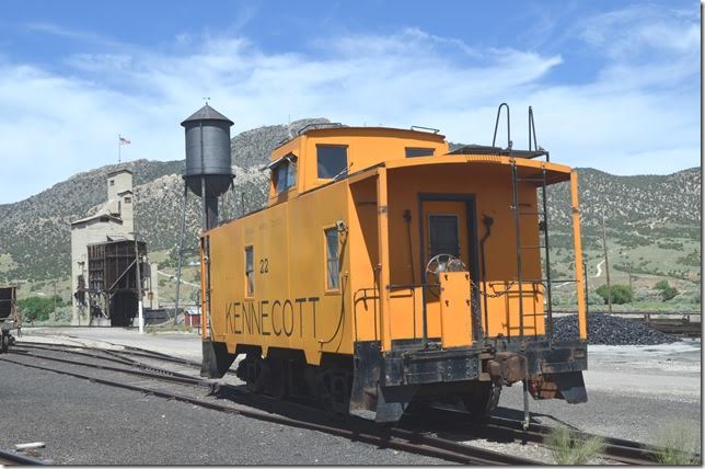 KCC caboose 22. Ely NV. View 2.