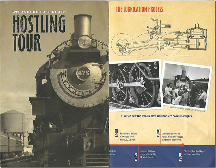 Strasburg Hostling Tour. Brochure page 1. 2017-11-05.
