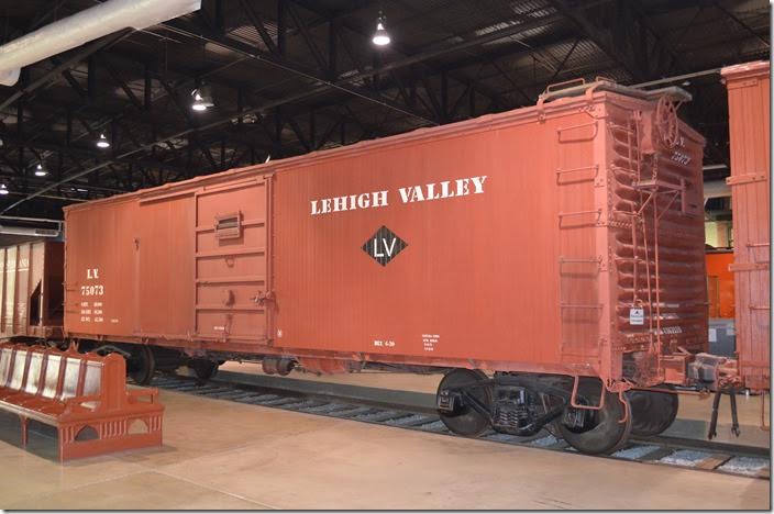 LeHigh Valley box car 75073.