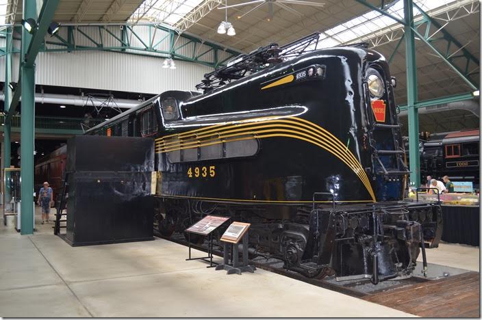 PRR GG-1 4935, the most famous electric locomotive in America.