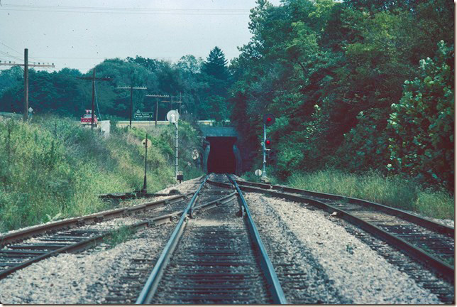 West portal of Duncan Tunnel, Duncan IN. 