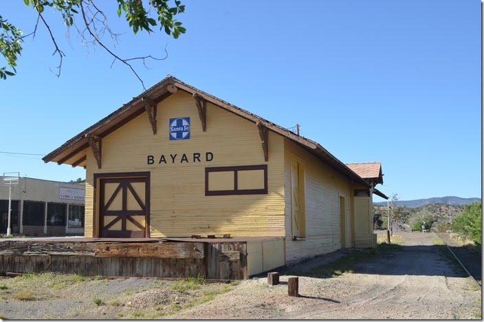 ex-AT&SF depot. View 2. Bayard NM.
