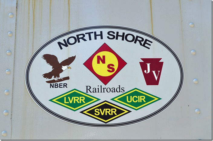 NSHR North Shore Railroads logo.