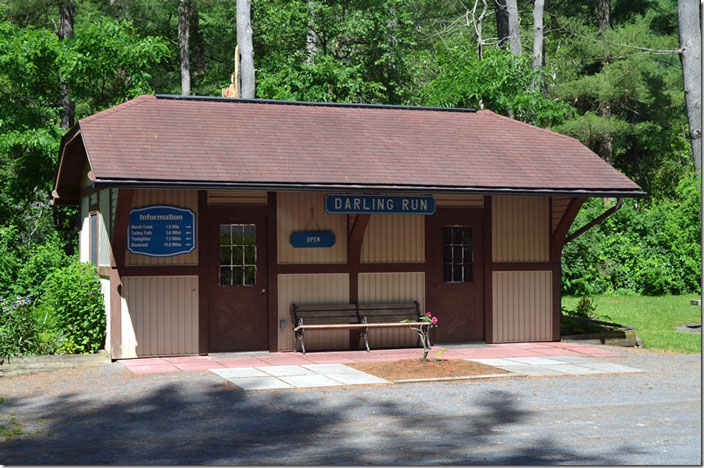 Darling Run rest stop. View 2. Pine Creek Gorge PA.