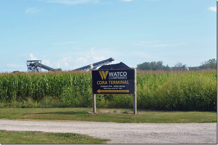 Watco -- which operates several short-line railroads – took over operation from Kinder Morgan Energy Partners in 2016. Cora IL. Watco Terminal.