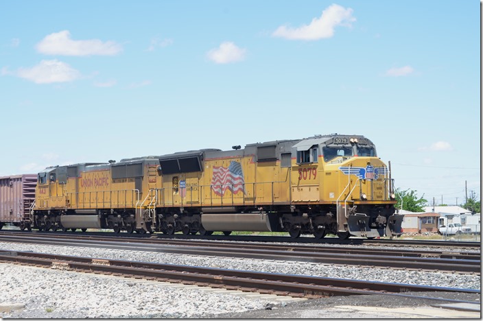 UP 5079-4431, SD70M. View 2. Lordsburg NM. 