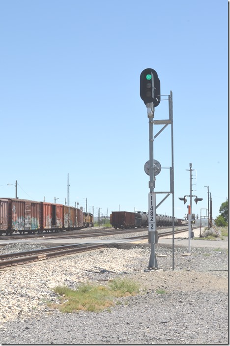 UP signal 11482 track 2 eb. Lordsburg NM.
