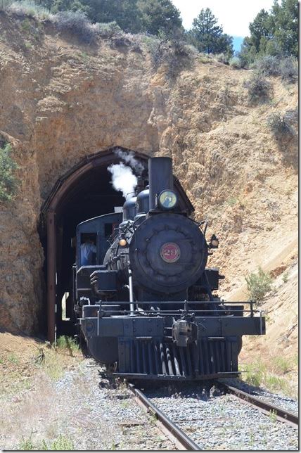 V&T 29 at Tunnel 4. View 3. 