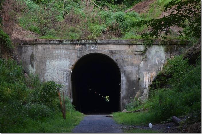 ex-WM Knobley Tunnel. View 2. Ridgeley WV.