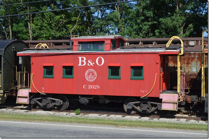 And another I-5. B&O caboose C2028. Connersville IN.