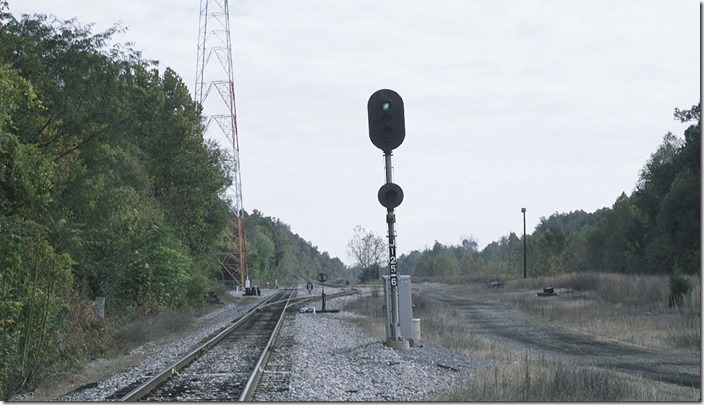 North from Central City, the Louisville District has automatic block signals only. But there are plenty of them!!! 